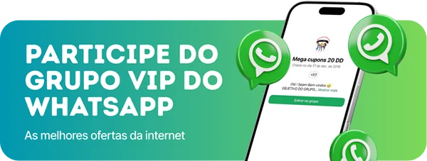 Participe do grupo VIP do WhatsApp